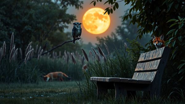 À la découverte des animaux nocturnes du jardin